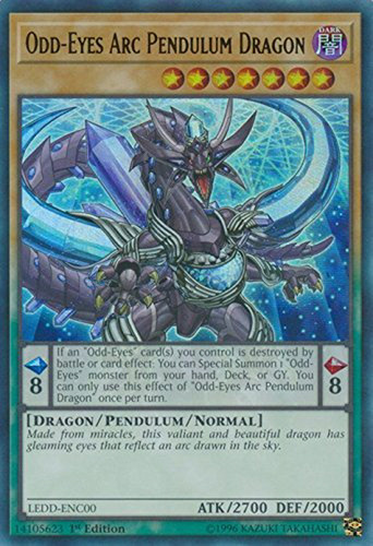 Carta Ultra Rara Yu-gi-oh! - Odd-eyes Arc Pendulum Dragon