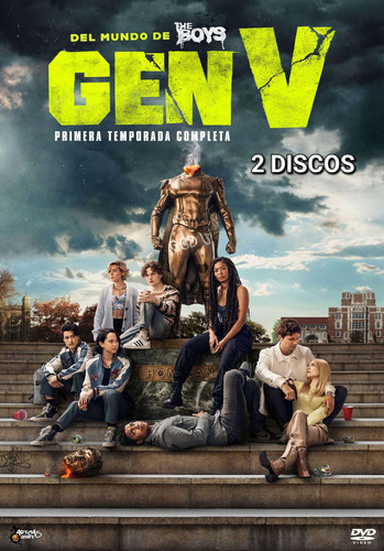Gen V - The Boys - 2023 - Temporada 1 - 2 Discos - Dvd