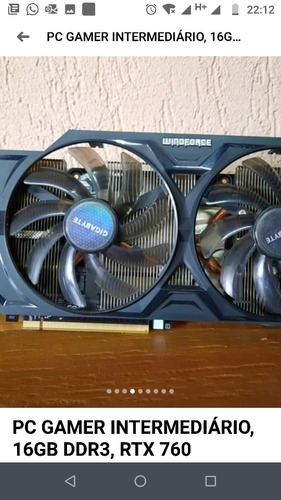 Pc Gamer Top Intel I5 16gb Ssd 120gb