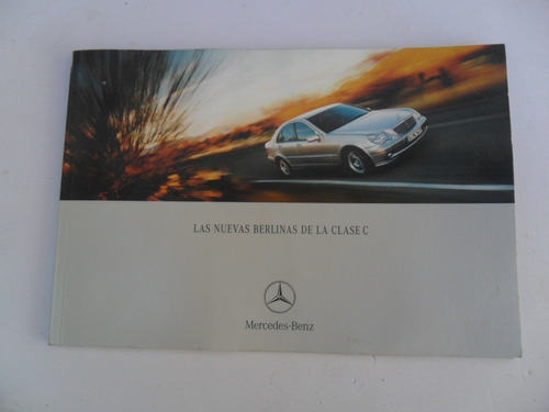 Folleto Mercedes Benz C240 Kompressor C320 C32 Amg No Manual