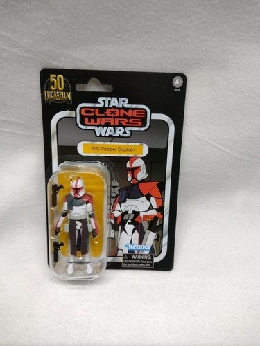 Star Wars Clone Wars Arc Trooper Capitan Clon Rojo 50 Years