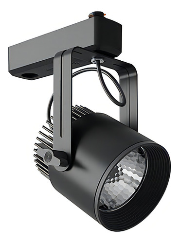 Luminario Proyector Sobreponer Riel 20w Negro 24° 4000k Magg