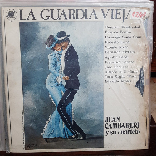 Vinilo Juan Cambareri Y Su Cuarteto La Guardia Vieja T1