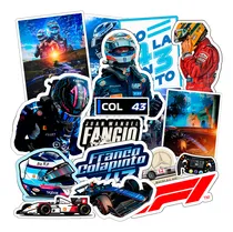Comprar Stickers Calcos Colapinto\u002Ffangio\u002Fsenna F1 - Pc\u002Ftermo\u002Fvidrios