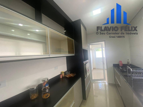 Imagem 4 de 15 de Casa A Venda Condomínio Real Park Arujá Com 3 Suítes E 6 Vagas - 735