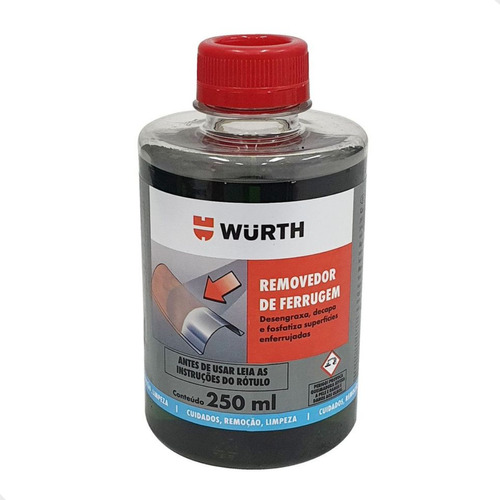 Removedor De Ferrugem Oxidação, Corrosão Wurth 250ml