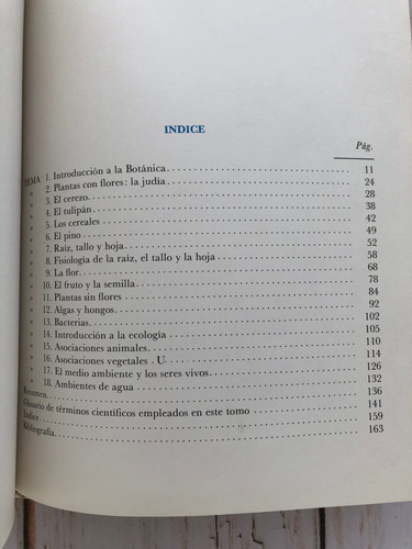 Botánica Historia Natural Básica / José María Artero Garcia (Usado)