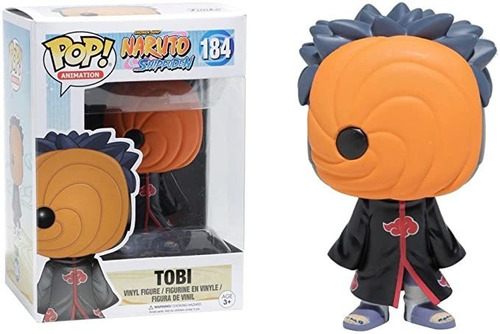 Figura De Tobi De Naruto Shippuden De La Marca Funko Pop Ani