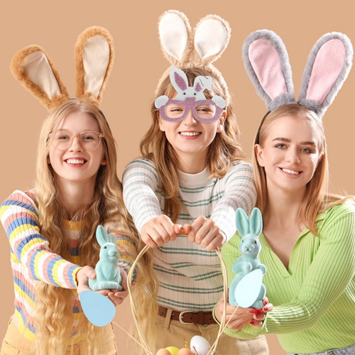 Anteojos De Conejo De Pascua Para Niños, Fiesta De Pascua, C