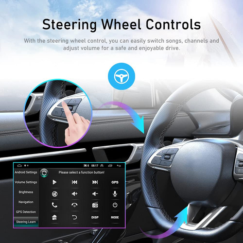 Android 11.0 - Radio Estéreo De Coche Con Carplay Inalámb.