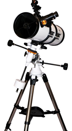 Uranum Andromeda Cor Branco Telescópio Equatorial Refletor 130mm