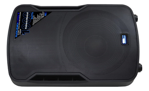 Caixa Ativa 15 1000w Dsp/usb/sd/bt. Md-15 Dsp - Soundcast Cor Preto