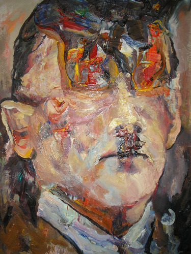 Retrato Adolfo H. Arte Microconceptual. La Rocca