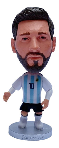 Figura De Colección Fútbol Leonel Messi #10 Argentina
