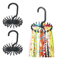 Comprar Gancho Giratorio Colgador De Corbatas 2 Unds Color Negro