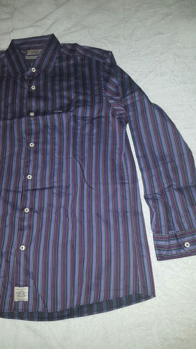 Camisa Talla M Dassenta Made In España 100 % Algodón Cotton