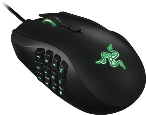 Mouse Con Cable Razer Naga 2014 Left Handed Mmo - 19 Botones