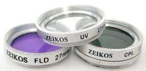 Zeikos 27mm Ze-flk27 Multi-coated 3 Kit Filtro Piece (uv-cpl