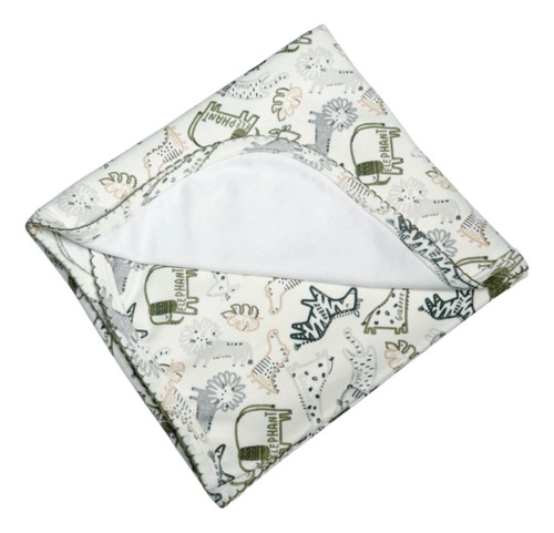 Manta Recibidora De Bebe 100% Algodon Premium Unisex Safari Beige