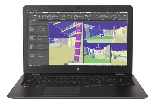 Hp Zbook 15u G3 Core I7 Amd Firepro W4190m 16gb+256gb+1tb Purpura (Reacondicionado)