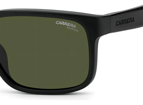 Óculos Carrera 20493400357uc Preto Cor da lente preta fosca Cor da moldura vermelha multicamada Cor da moldura preta fosca