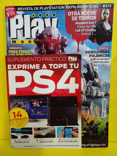 Play Mania - Revista De Playstation N° 213 - Axel Springer