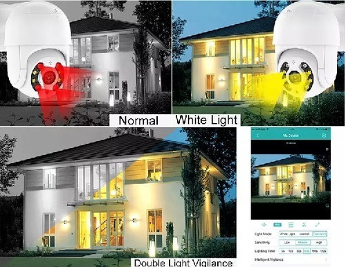 Imagen 4 de 10 de Camara Ip Wifi Exterior Inalambrica Zoom 5x