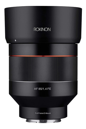 Lente Rokinon Io85af-e, 85mm, F1.4, Af, Sony E-mount
