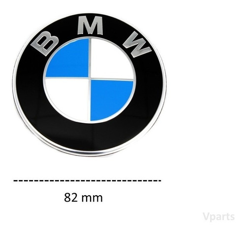 Emblema Bmw Capo Serie 1 3 5 7 X1 X3 X5 X2 Z3 ///m 82mm