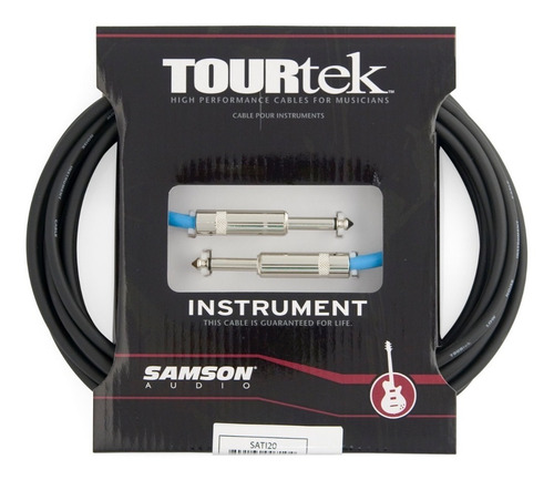 Imagen 1 de 1 de Samson Tourtek Ti10 Cable Plug - Plug De 3 Metros