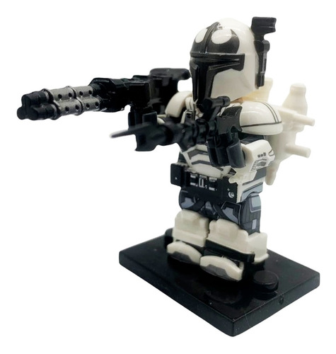 Figura De Boba Fett Blanco De Lego Star Wars