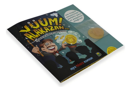 Vuum! Alakazan...Truque de Mágica com MOEDAS, de Brijbasi Art Press Ltd. Editorial Brasileitura em português, 2022