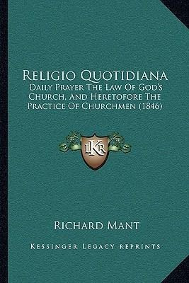 Religio Quotidiana : Daily Prayer The Law Of God's Church...