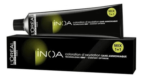 Tinte L'Oréal Professionnel  Inoa tom 7.1 louro acinzentado