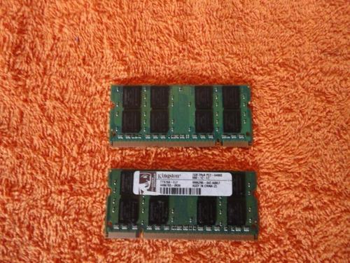 Imagen 2 de 4 de Memoria Para Laptop Pc-2 6400s ((combo))
