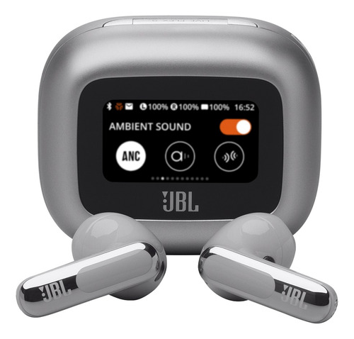 Audífono Jbl Live Flex 3 Anc Perfect Fit Ip55 - Silver