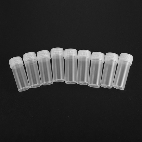 200 Unidades De Frascos De Muestras De Plástico De 50 Ml, Mi