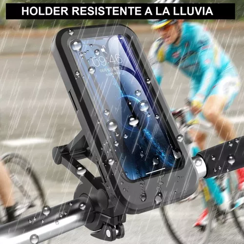 Soporte Para Celular De Moto Y Bicicleta Impermeable 360º