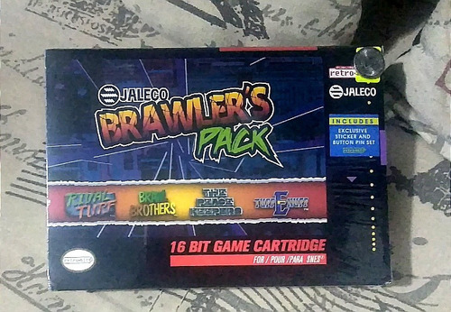 Juego Super Nintendo Brawlers Pack