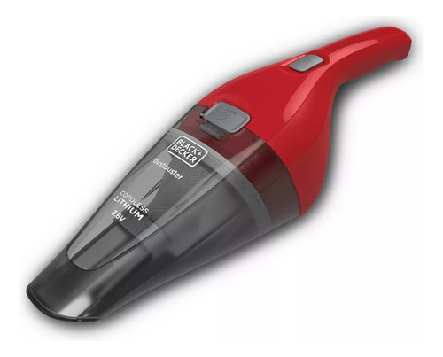 Aspiradora De Mano Inalámbrica 3.6v Black+decker Color Rojo