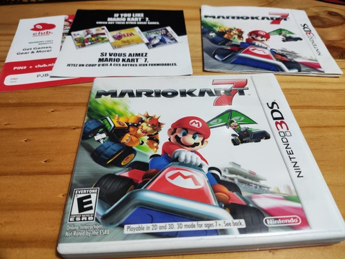 Juego Fisico Nintendo 3ds Mario Kart 7 En Caja Original