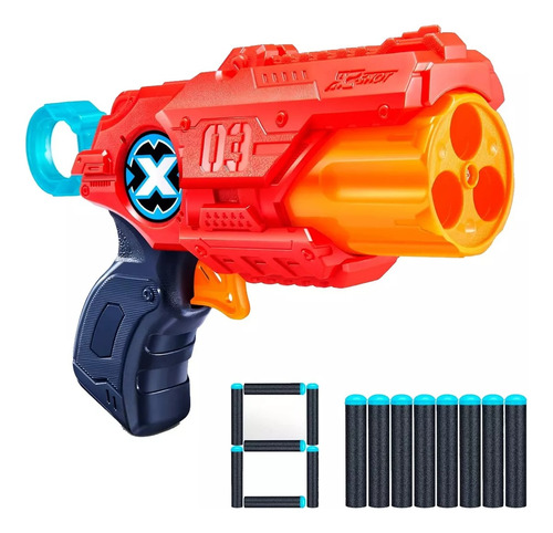 Pistola Lanza Dardos Rapid Fire X-shot Bug Attack Zuru Nerf