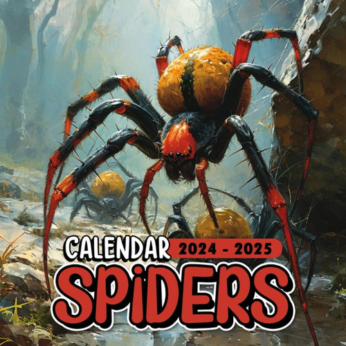 Libro: Spiders 2024 Calendar: Spiders Calendar From January