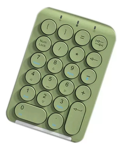 Teclado Numérico Inalámbrico Teclado Numérico Teclas Redonda