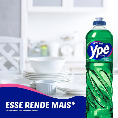 Detergente líquido limão 500ml Ypê