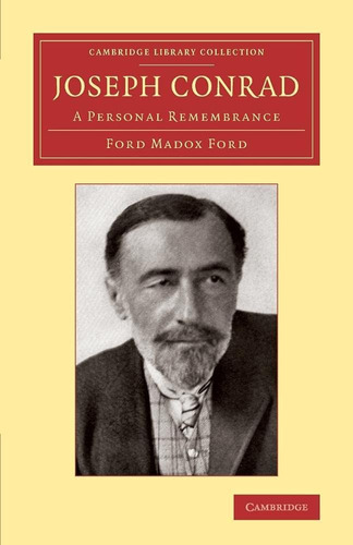 Libro: Joseph Conrad: A Personal Remembrance (cambridge