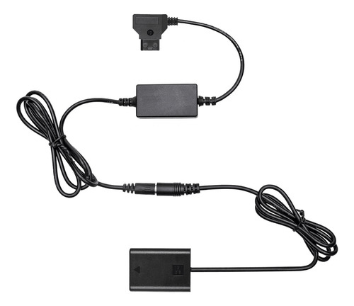 Adaptador Dc Pw20 Dummy Pd Bateria Sony Np-fw50 Para D-tap Cor Preto