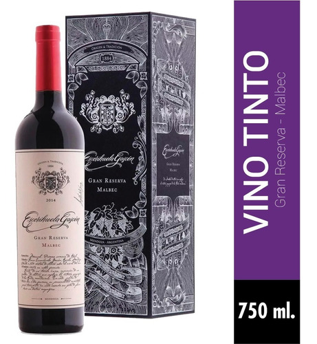 Vino Escorihuela Gascon Gran Reserva Malbec Estuche