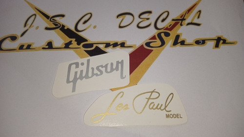 Gibson Lp Decals Waterslide 