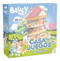 Comprar Juegos De Mesa Bluey Casa De Juegos 3d Armable,con 6 Figuras